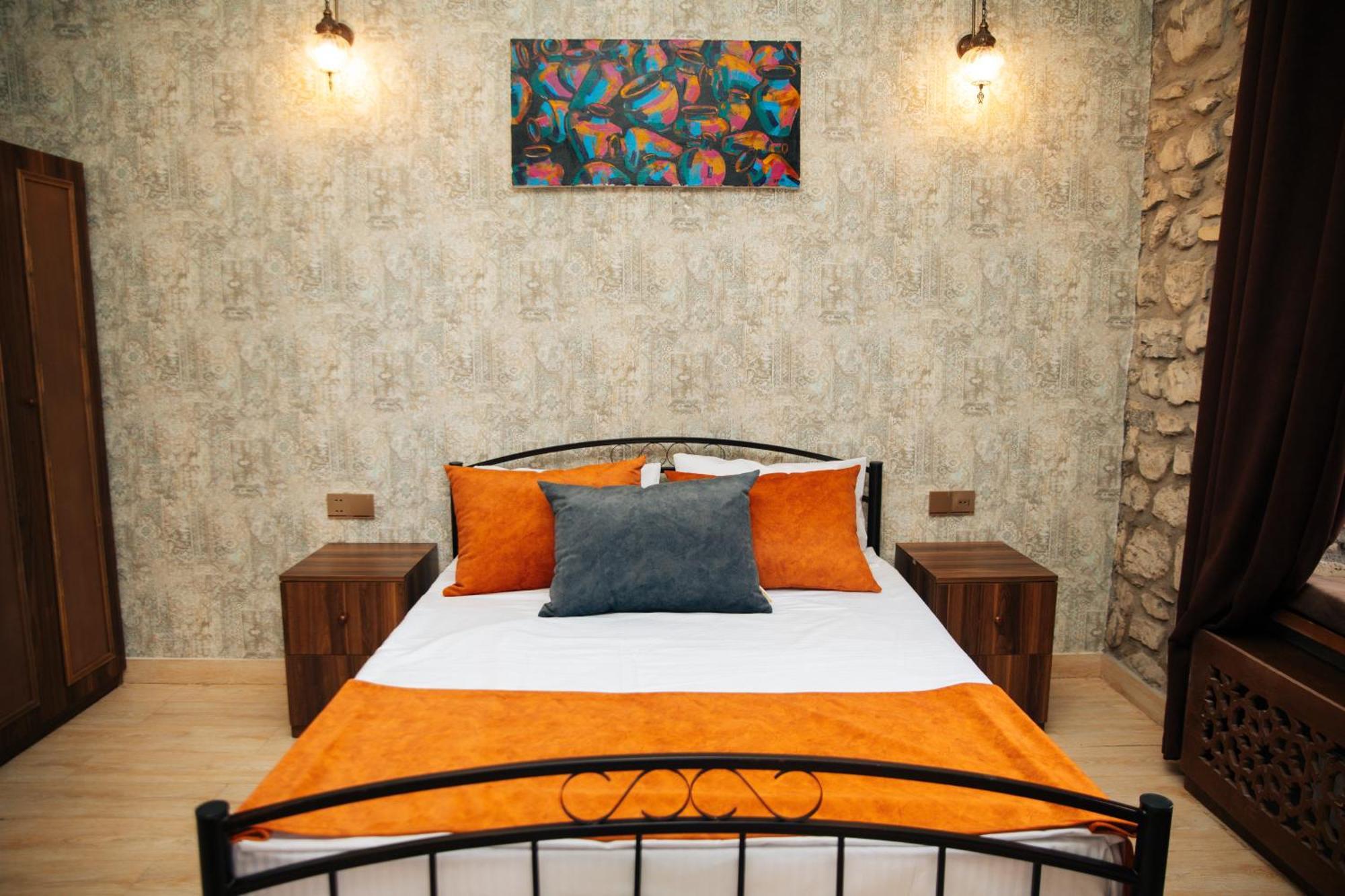 Art Hotel By Abad Guest Şǝki Exterior foto